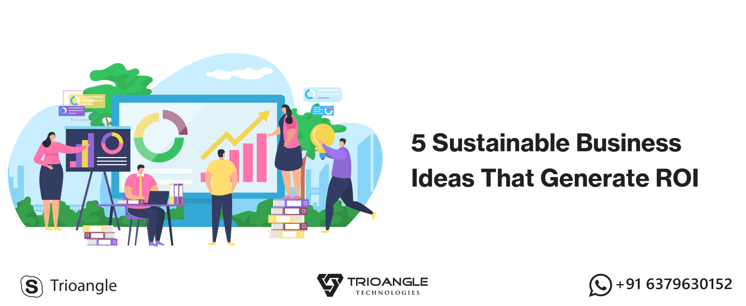 5 Sustainable Business Ideas That Generate Roi Trioangle