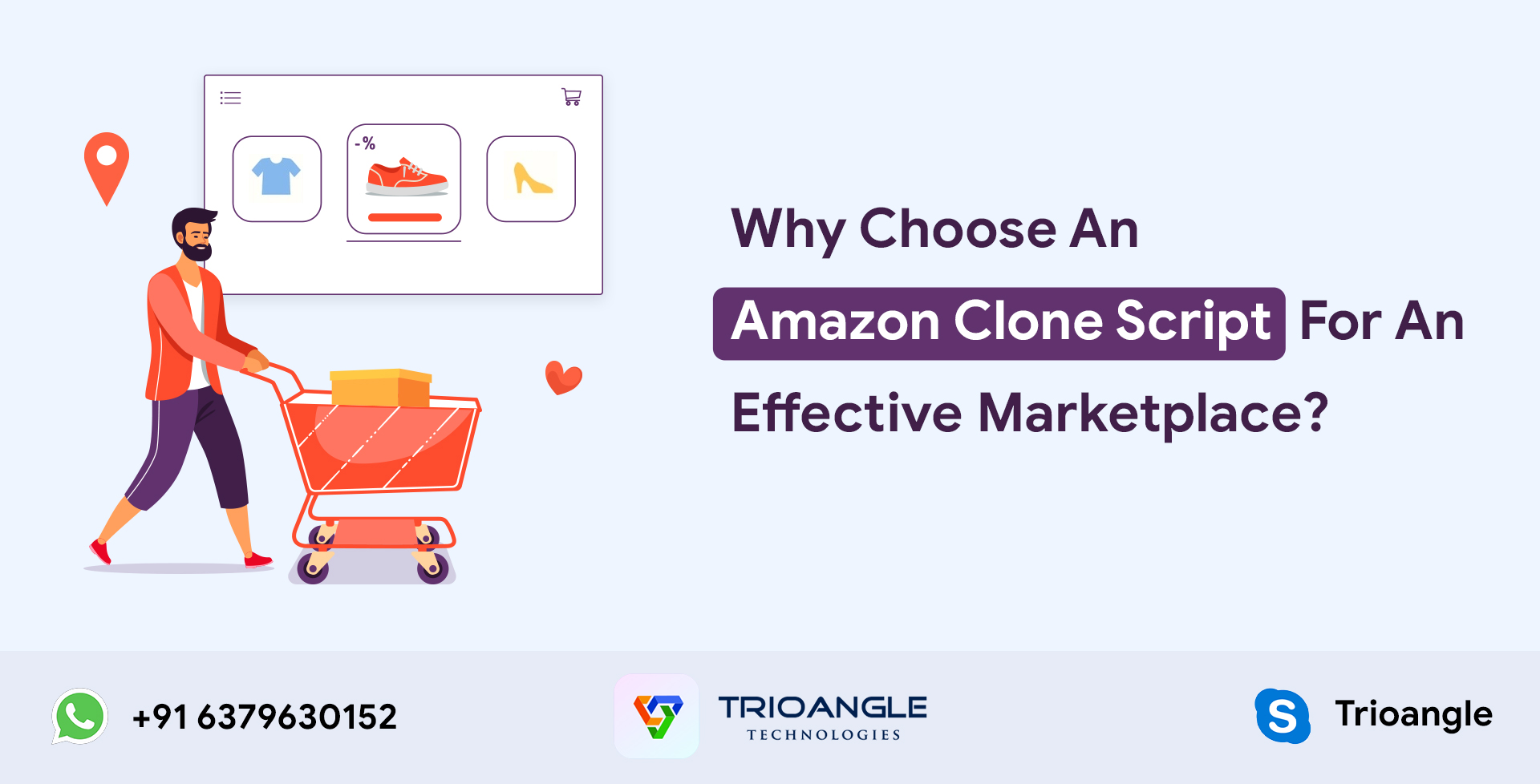 Why Choose An Amazon Clone Script For An Effective Marketplace? - Trioangle