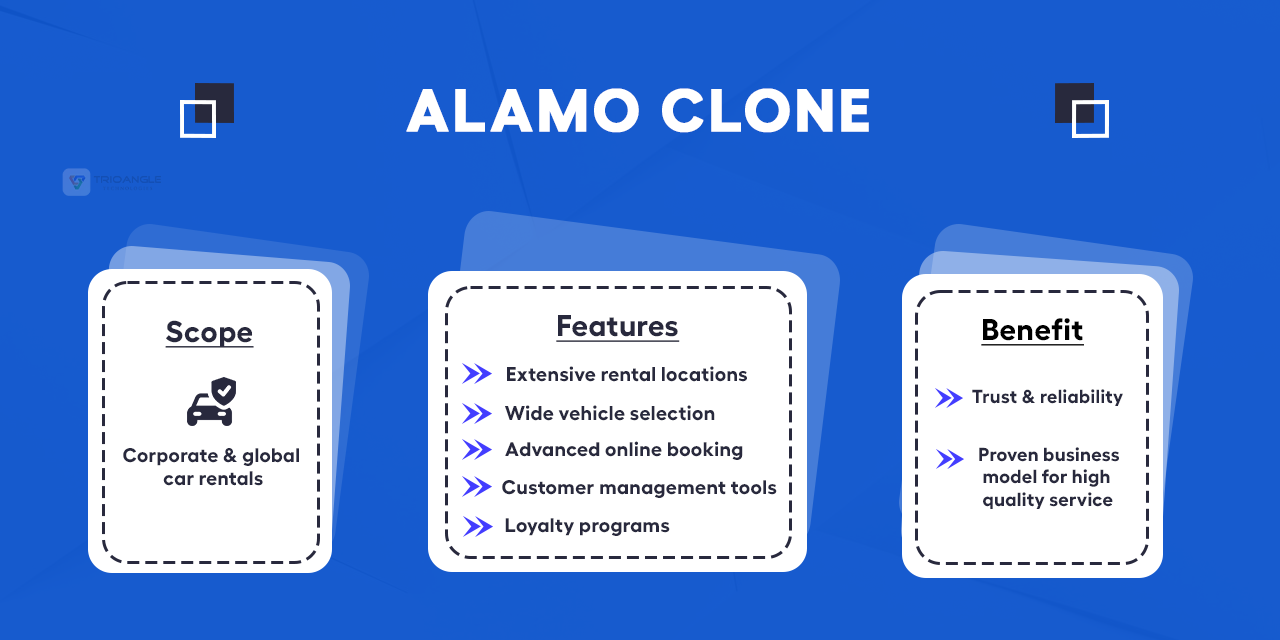 Alamo clone - one of the best car rental scripts