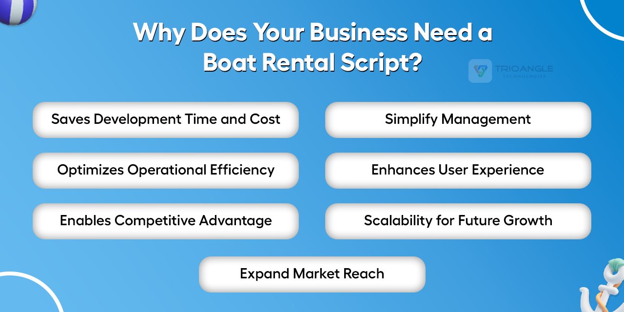 Benefits of boat rental script