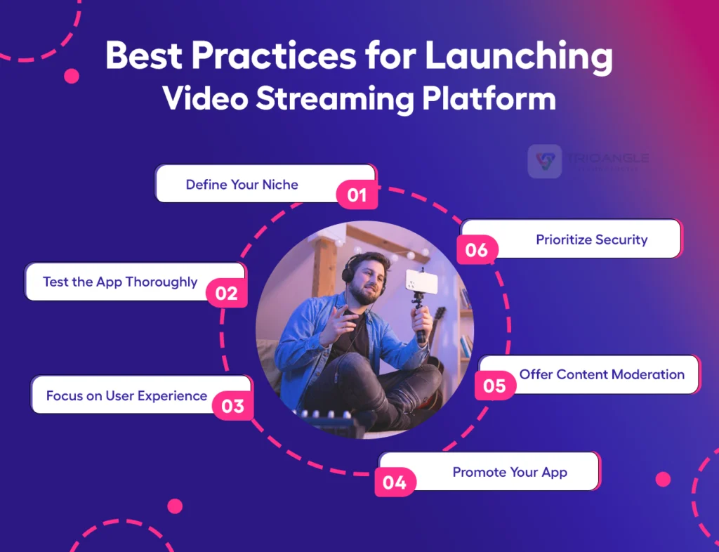 Best Practices for Launching Video Streaming Platform